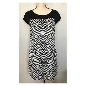Express Zebra Dress